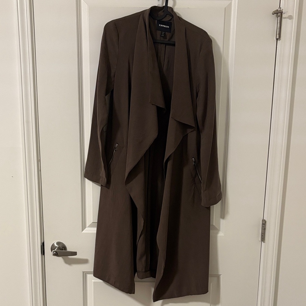 Express olive green Coat